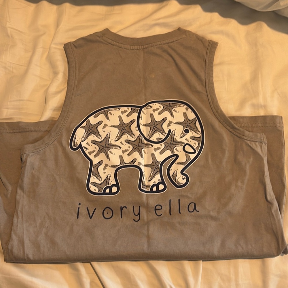 Lightly used ivory Ella tank top